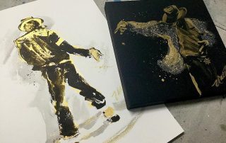 Ink and gold
